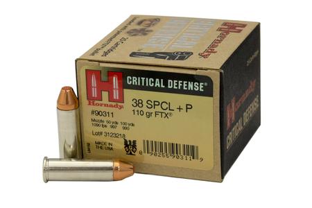 38 SPL +P 110 GR FTX CRITICAL DEFENSE