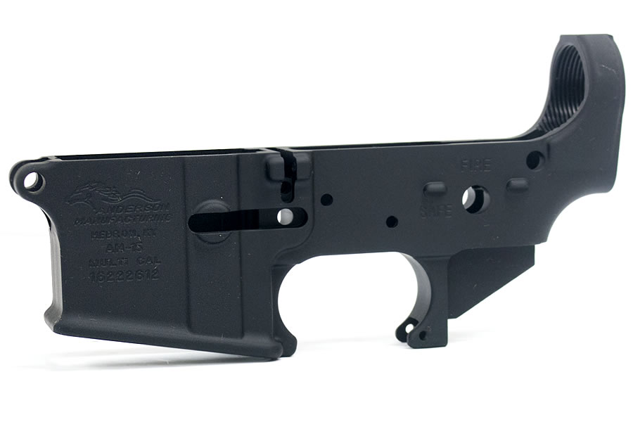 Anderson Manufacturing AR-15 223/5.56 Stripped Lower Receiver (In Clam Package)