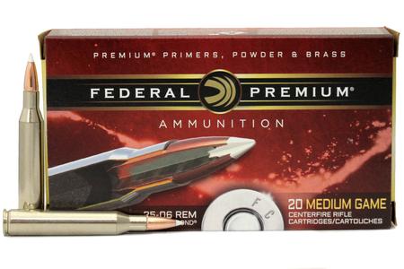 25-06 REM 110 GR NOSLER ACCUBOND 20/BOX