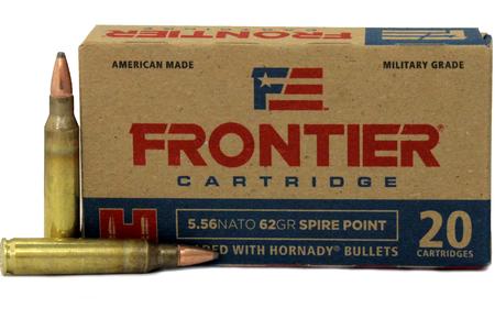 5.56 NATO 62 GR SPIRE POINT FRONTIER