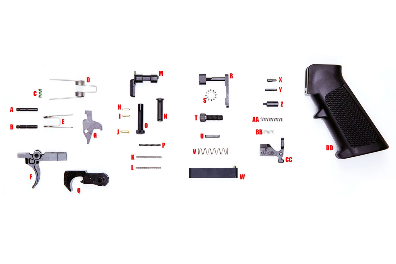 Anderson Manufacturing 5.56/.223 AR-15 Lower Parts Kit