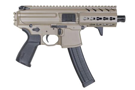 MPX 9MM FDE PISTOL WITH KEYMOD RAIL