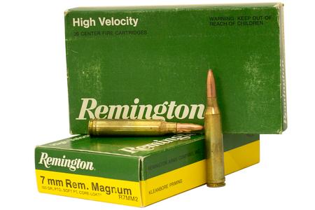 LOT OF 7MM REM MAG AMMUNITION