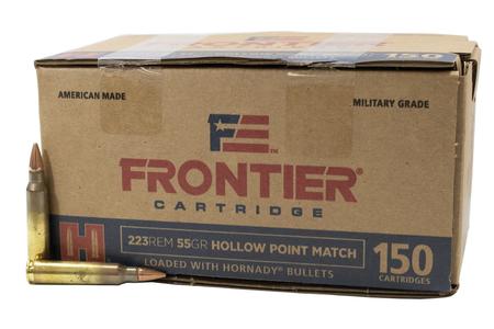 223 REM 55 GR HOLLOW POINT MATCH  FRONTIER (150)