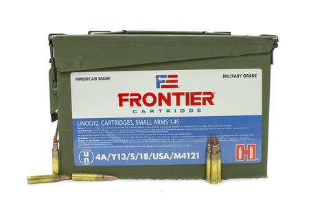 5.56 NATO 62 GR FMJ FRONTIER (500)