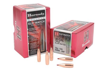 30 CAL .308 168 GR ELD MATCH