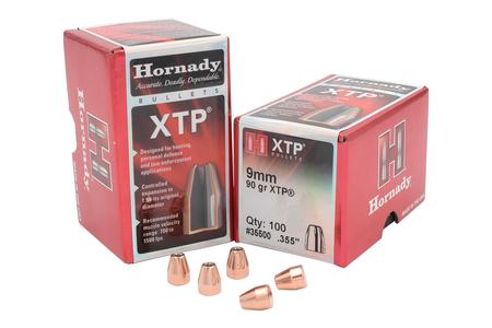 9MM .355 90 GR HP XTP 100 CT