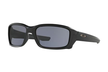 STRAIGHTLINK WITH MATTE BLACK FRAMES WITH GREY LENSES