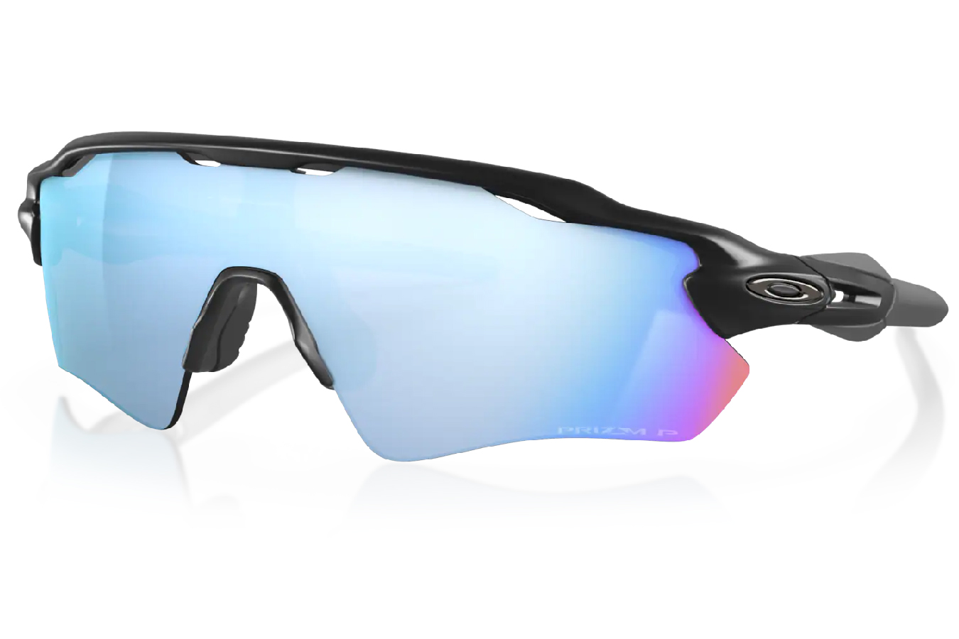 Oakley Radar EV Path Sunglasses with Matte Black Frame and Prizm Deep Water Polarized Lenses