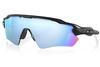 OAKLEY RADAR EV PATH WITH BLACK FRAME AND BLUE LENSES