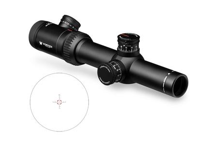 VIPER PST 1-4X24 RIFLESCOPE W/ TMCQ MOA