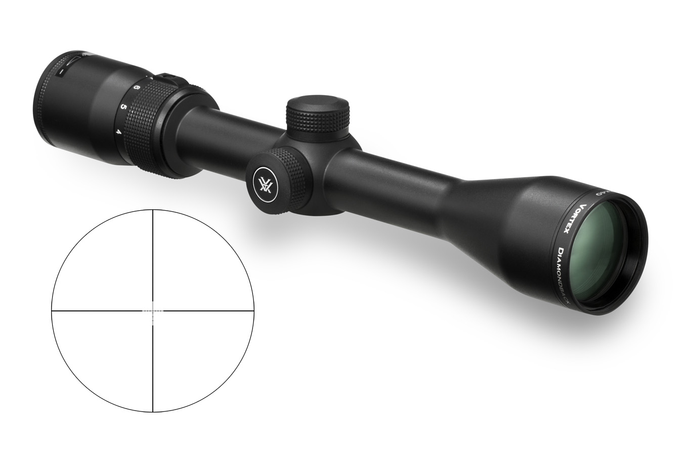 Vortex Diamondback 4-12x40 Riflescope with Dead-Hold BDC Reticle (MOA)