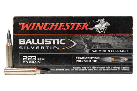 223 REM 55 GR BALLISTIC SILVERTIP