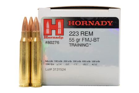 223 REM 55 GR FMJ TRAINING (BRASS)