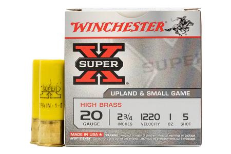 20 GA 2-3/4 IN 1 OZ HIGH BRASS HEAVY GAME SUPER-X