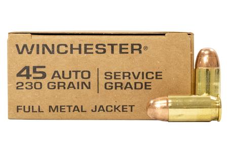 45 AUTO 230 GR SERVICE GRADE FMJ