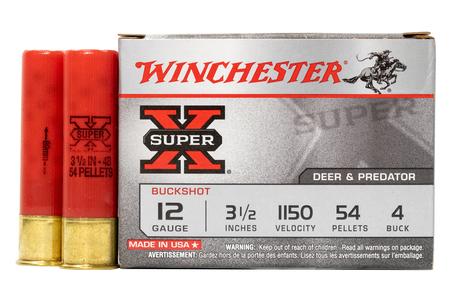 12 GA 3-1/2 54 PELLETS MAG BUFFERED SHOT SUPER-X