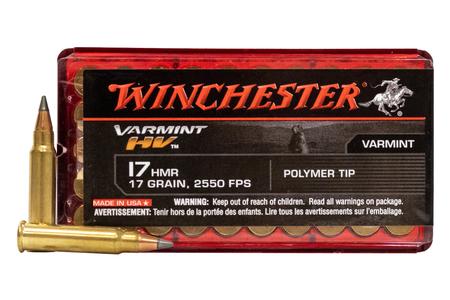 17 HMR 17 GR POLYMER TIP VARMINT HV