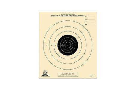 NRA 20YD SLOW  FIRE PISTOL