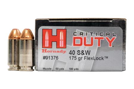 40 SW 175 GR FLEXLOCK CRITICAL DUTY