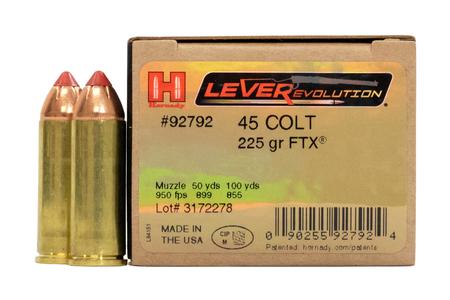 45 COLT 225 GR FTX LEVEREVOLUTION