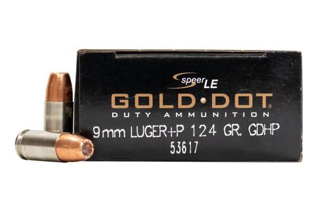 9MM +P 124 GR GDHP