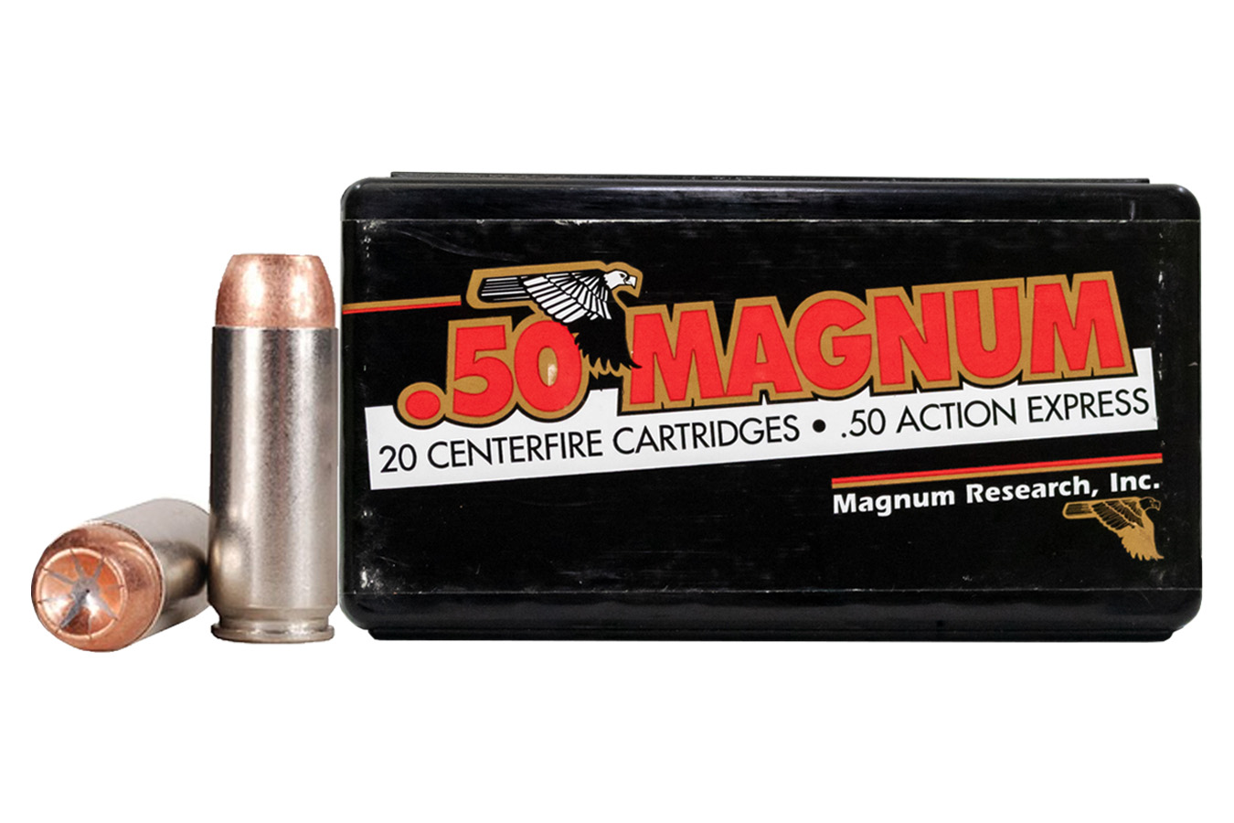 Magnum Research .50 MAG Action Express 300 GR JHP 20/Box