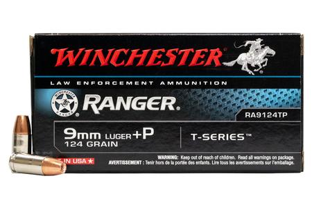 9MM +P 124 GR JHP T-SERIES RANGER