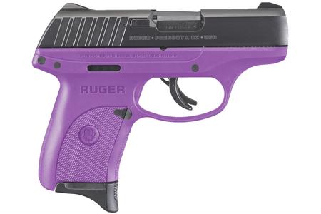 EC9S 9MM PURPLE FRAME BLACK SLIDE 3.12 IN BBL