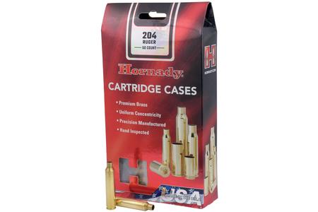 204 RUGER UNPRIMED CASES