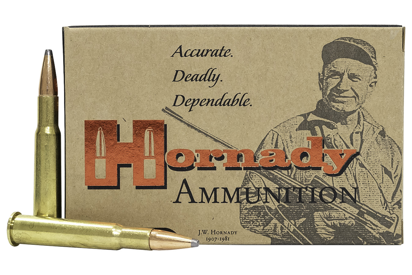 Hornady 30-40 KRAG 180 gr Soft Point Custom 20/Box