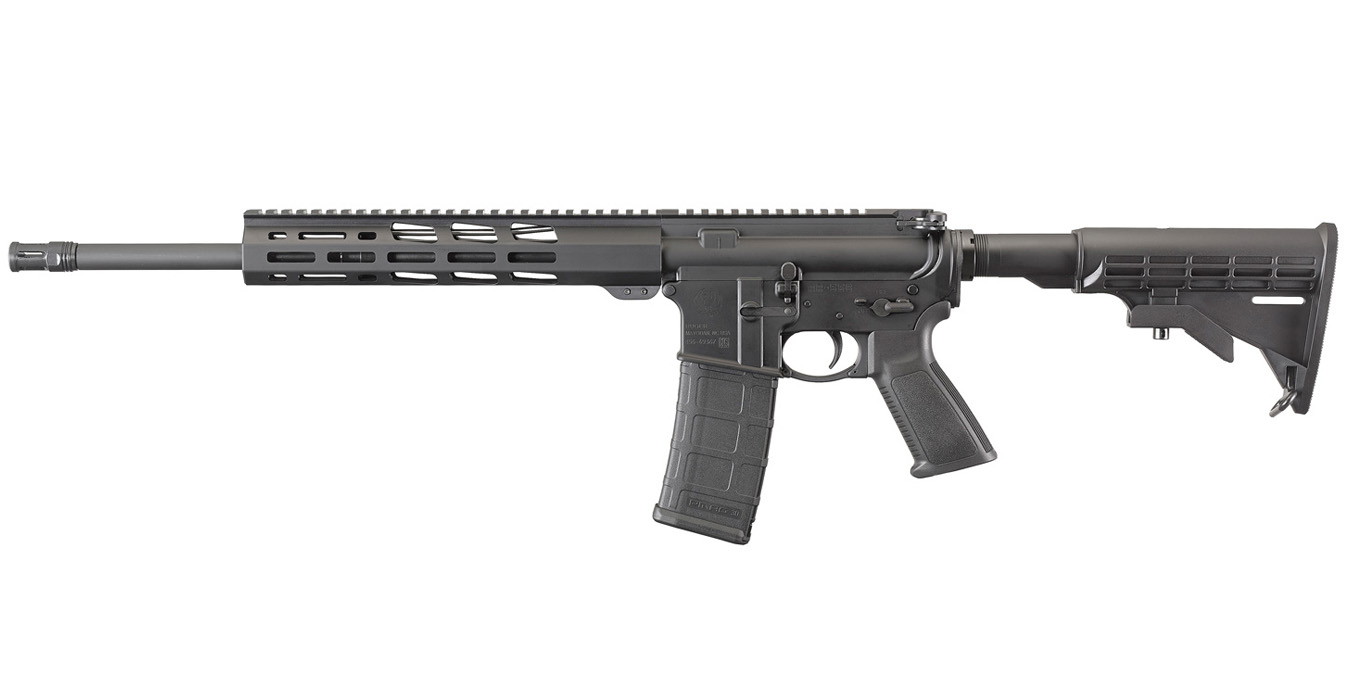 Ruger AR-556 5.56mm Semi-Automatic Rifle with M-LOK and Heavy Contour Barrel