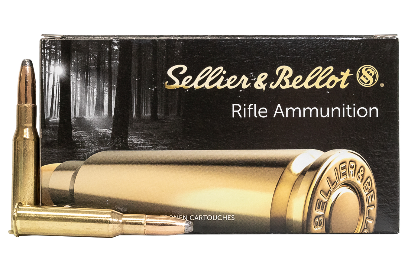 Sellier And Bellot 7.62x54R 180 gr Soft Point 20/Box