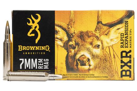 7MM REM MAG 144 GR BXR DEER