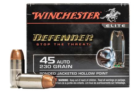 45 AUTO 230 GR BONDED DEFENDER