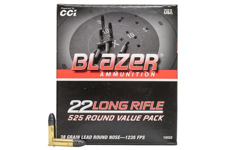 22 LR 38 GR LRN 525 BULK PACK