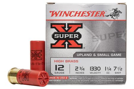 12 GA 2-3/4 IN 1-1/4 OZ HIGH BRASS HEAVY GAME SUPER X