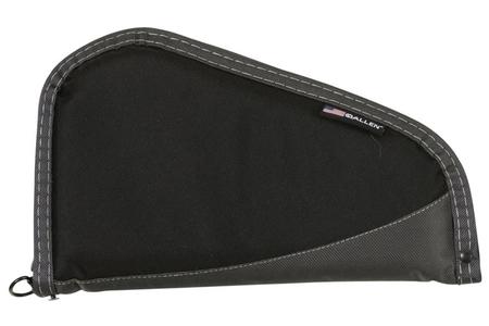 11 INCH DELUXE HANDGUN CASE (BLACK/GRAY)