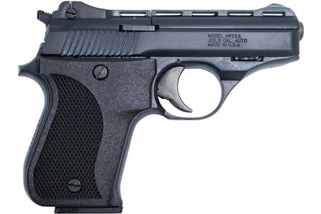 HP22 22LR RIMFIRE PISTOL WITH BLACK FINISH