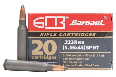 223 REM 55 GR SPBT STEEL POLYCOATED CASE