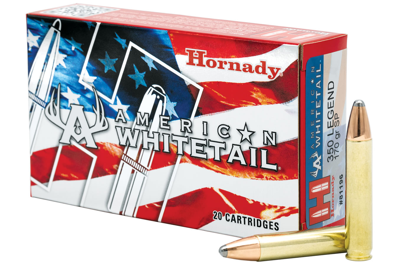 Hornady 350 Legend 170 gr Interlock American Whitetail 20/Box