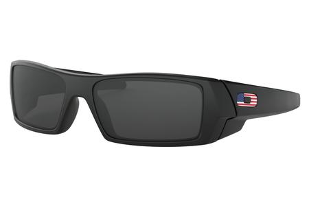 GASCAN MATTE BLACK W/USA FLAG