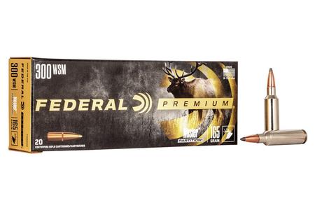 300 WSM 165 GR NOSLER PARTITION VITAL-SHOK