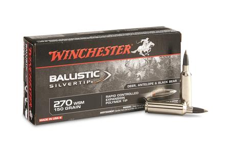 270 WSM 150 GR BALLISTIC SILVERTIP