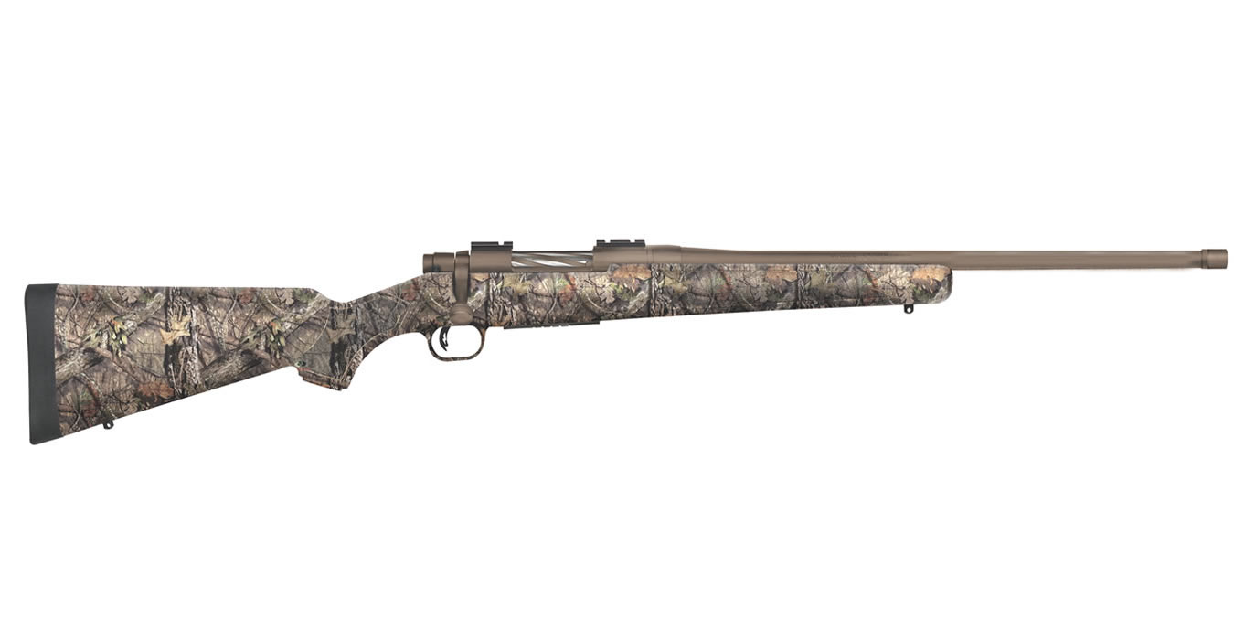 Mossberg Patriot Predator 450 Bushmaster Bolt-Action Rifle with 20 inch Brown Cerakote Ba