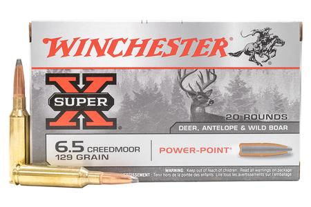 6.5 CREEDMOOR 129 GR POWER-POINT SUPER-X