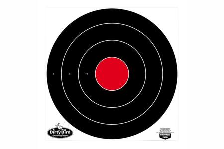 DIRTY BIRD BULLS-EYE 12 INCH TARGETS (12-PACK)