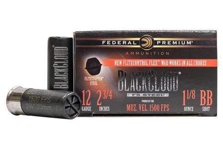 12 GA 2-3/4 IN 1-1/8 OZ BB 1,500 FPS BLACK CLOUD