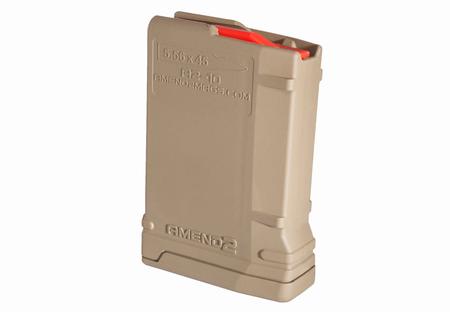 MOD 2 AR-15 556 10 RD FDE MAG