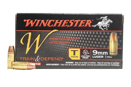 9MM 147 GR FMJ  REDUCED LEAD TRAIN/DEFEND